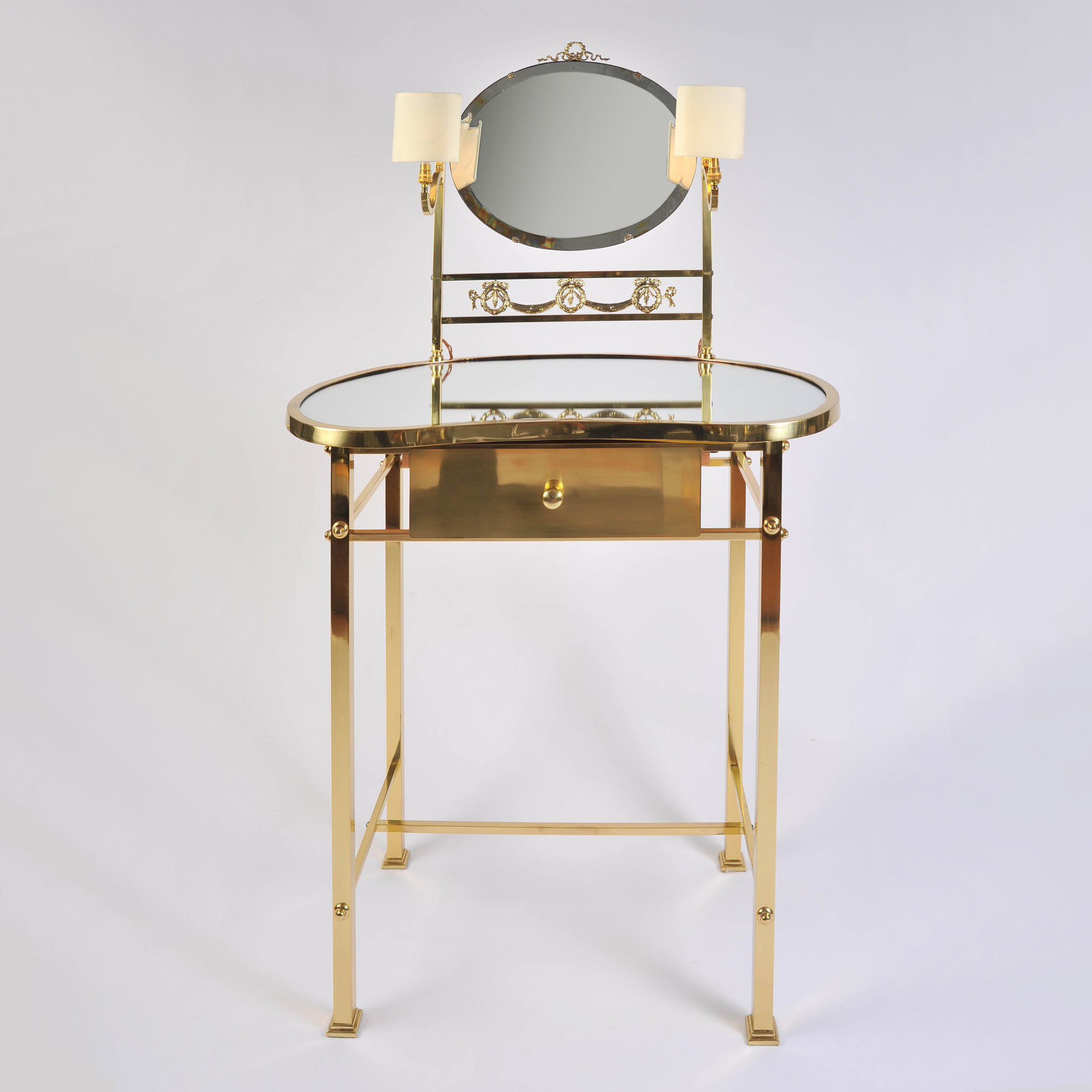 1950s Italian brass dressing-table