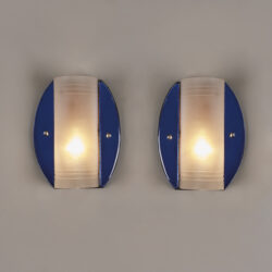 The image for Crystex Blue Wall Lights Valerie Wade 20 136 V1