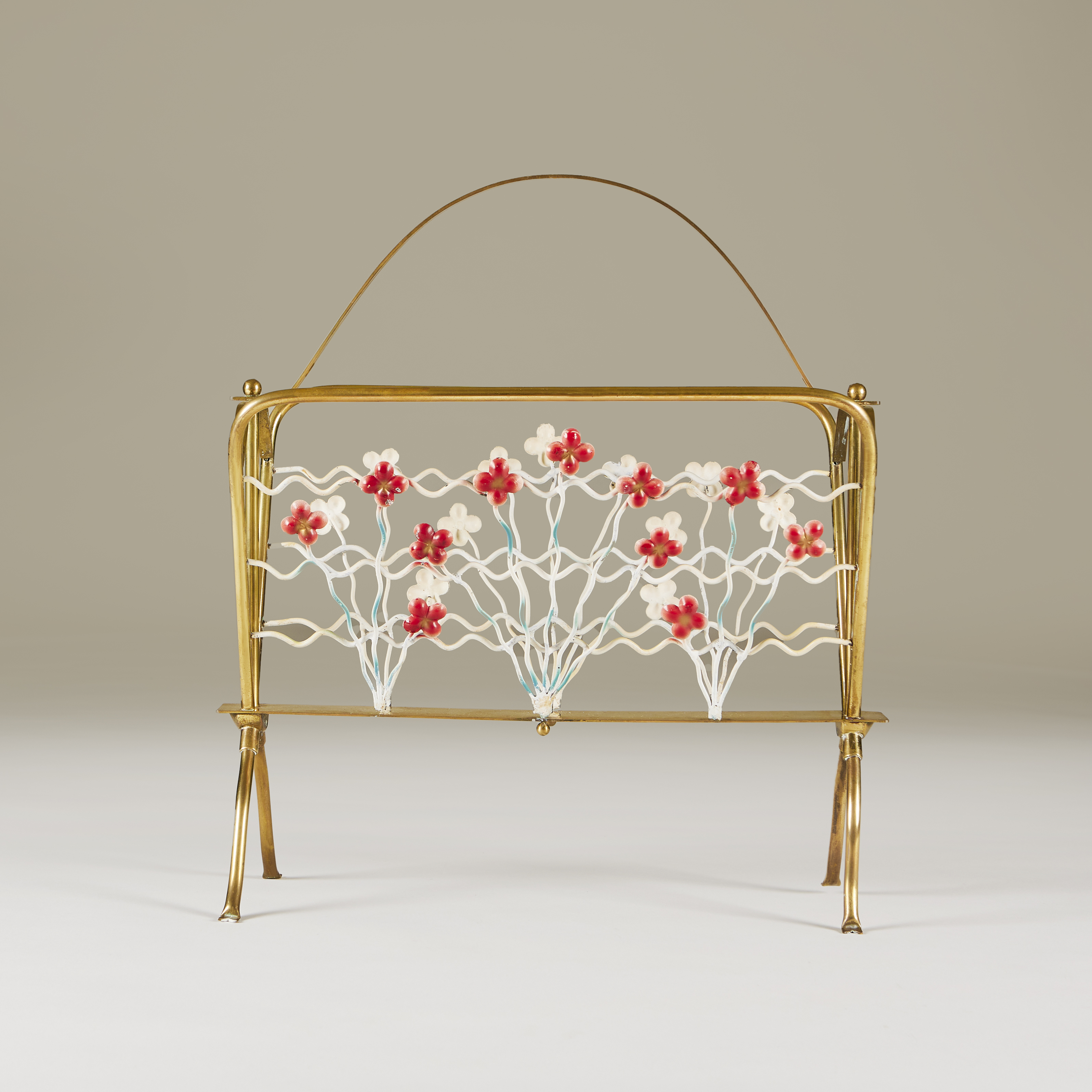 Italian Flower Magazine Rack 21 028 V1